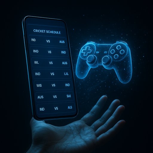 DK Game ক্রিকেট শিডিউল ফোন স্ক্রিন